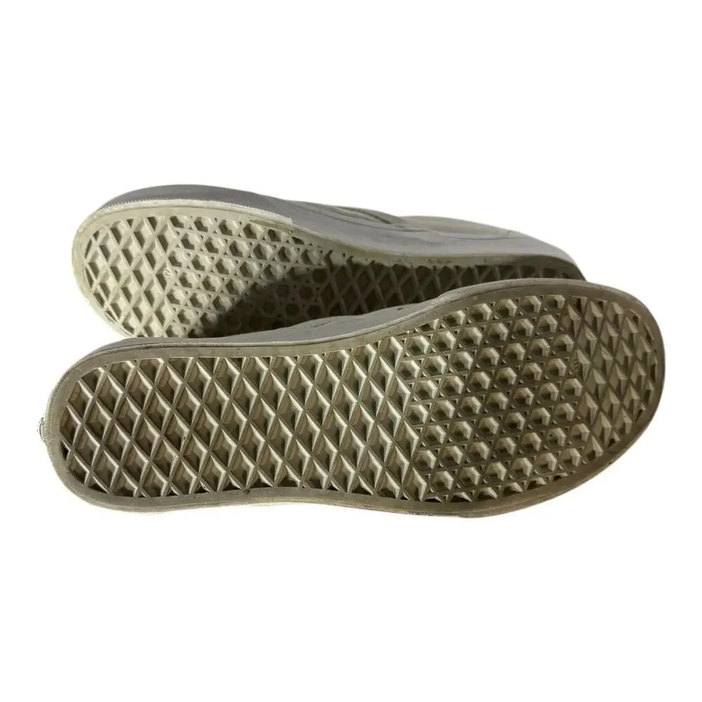 Vans Classic All Double White Sneakers Slip-On Women’s Size 7